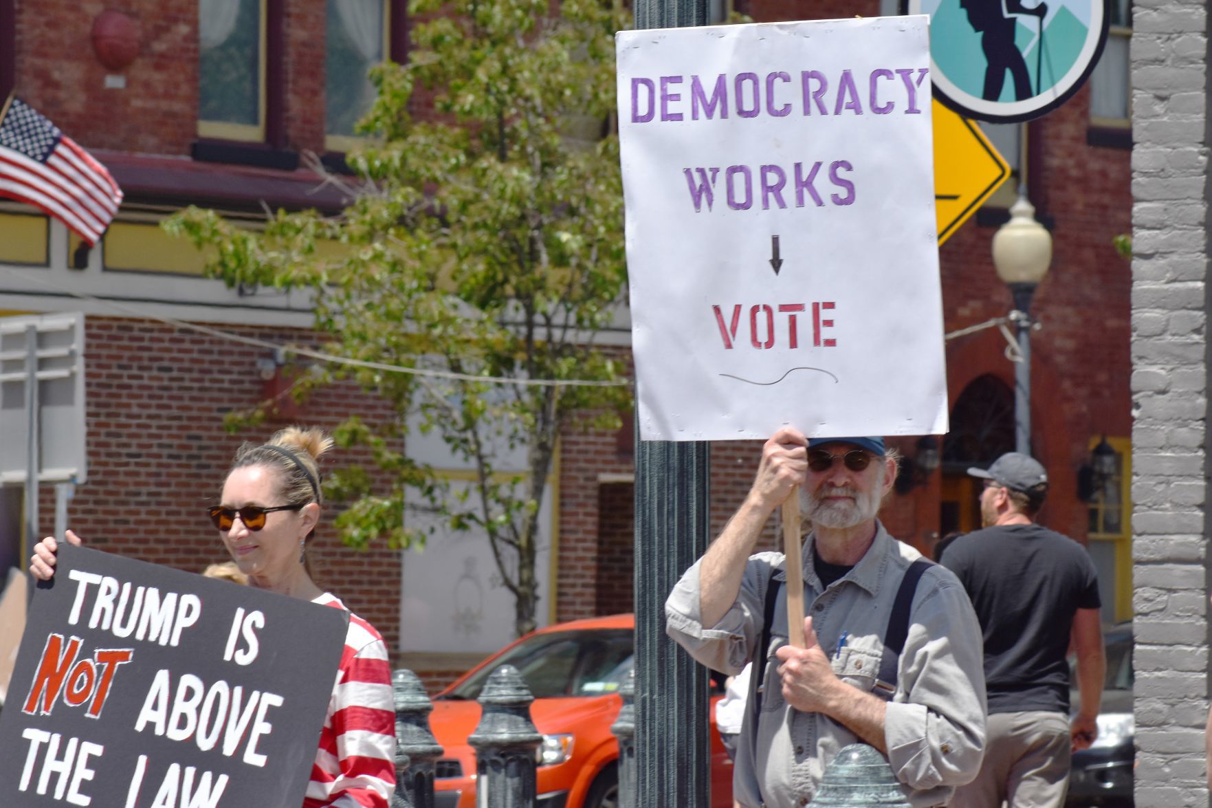 Glens Falls protest